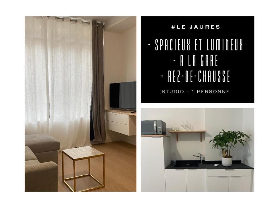 #Le Jaures - Studio A La Gare - Neuf Et Lumineux Brive-la-Gaillarde Zewnętrze zdjęcie
